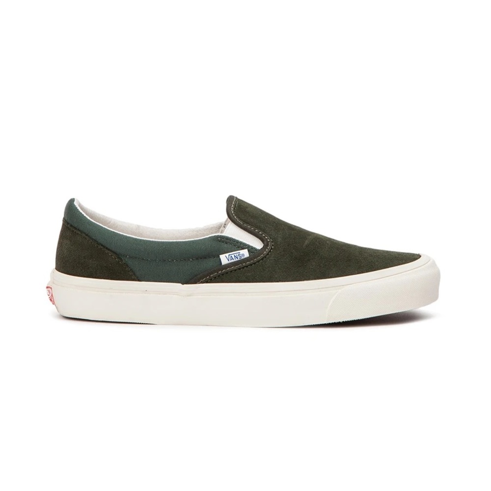 SOLD Vans Vault OG Classic Slip-On LX Forest/Cilantro